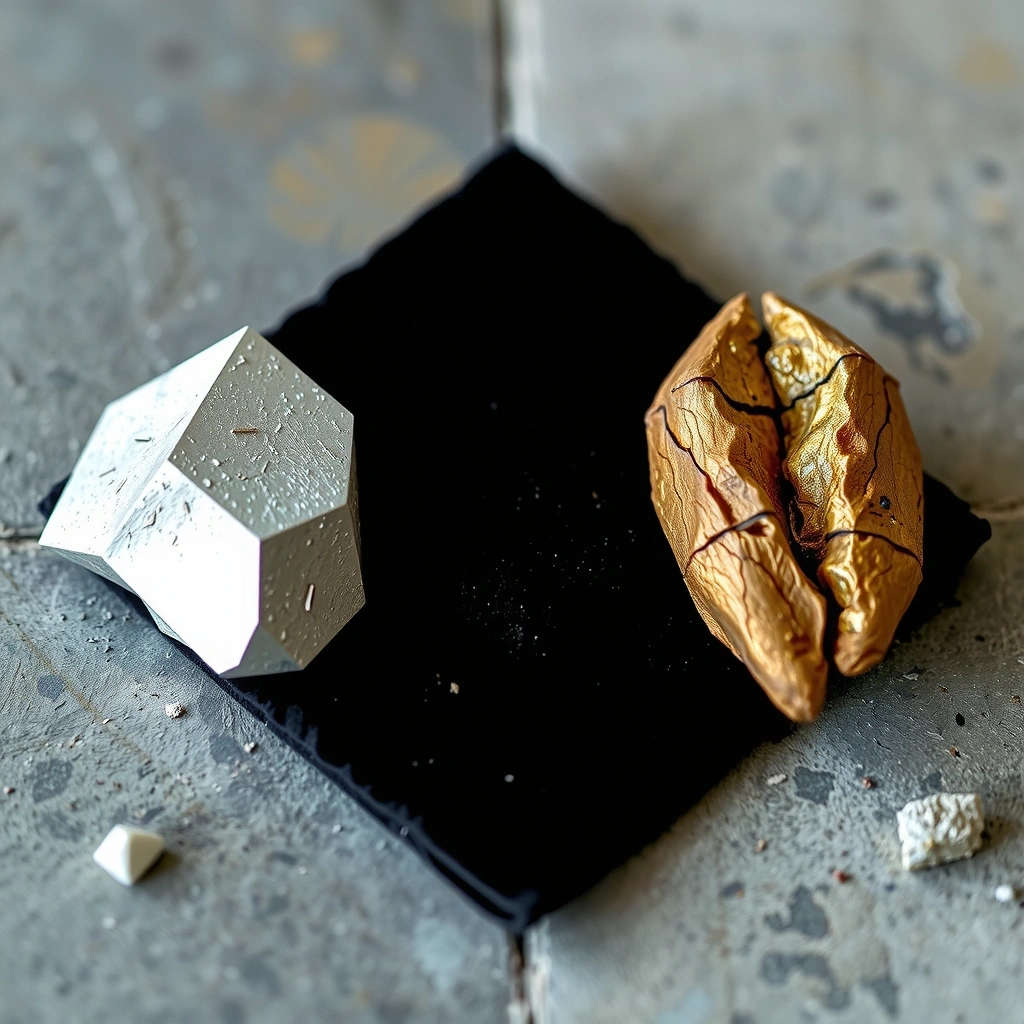 Zink und Selen Kristalle