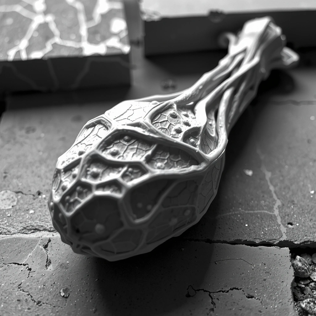 Botanical macro texture